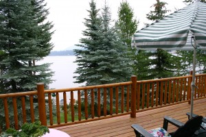 Deck-side on Payette Lake McCall Deck-side on Payette Lake McCall